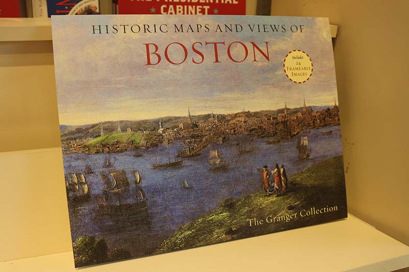 Historic Maps and Views of Boston Book