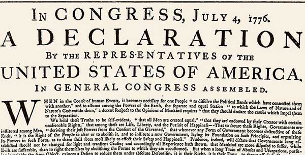 Dramatic Readings of the Declaration of Independence