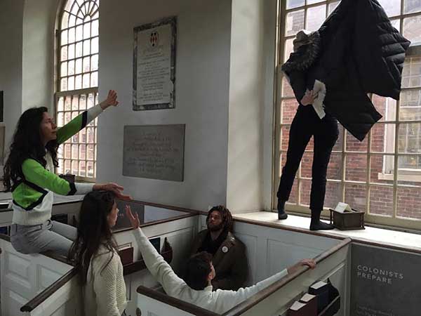 Specific performances inspired by history