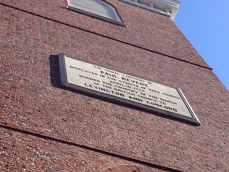 Paul Revere’s Signal Lanterns