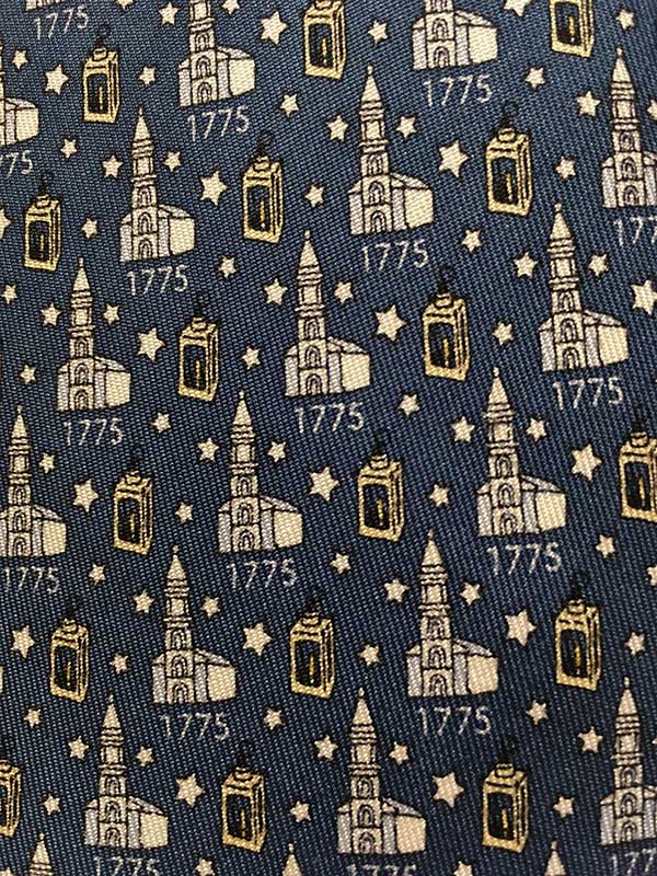 Custom Old North Church Tie