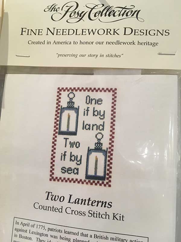 Two Lanterns Counted Cross Stitch Kit