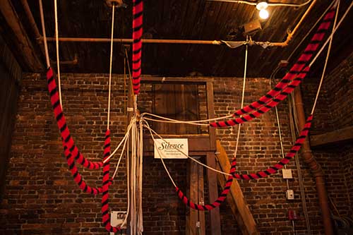 Church's bellring rope