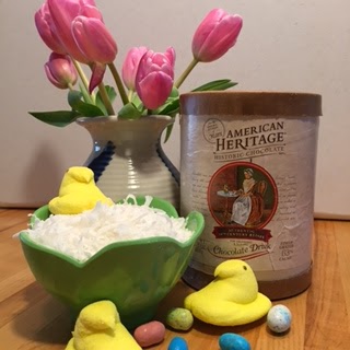 Flower pot with chocolates drink box