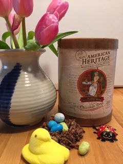 Flower pot with chocolates drink box