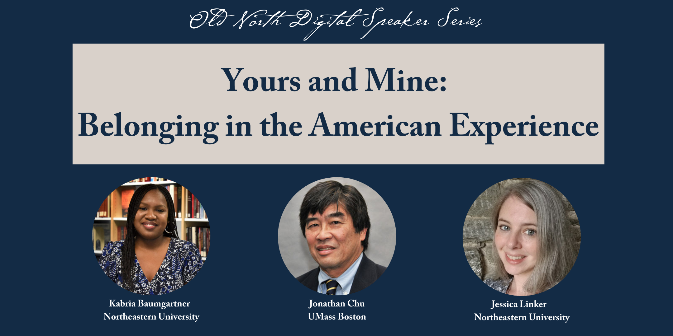 Yours and Mine Belonging in the American Experience