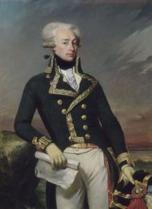 Porttrait of Gilberrt Motier the Marquis de Lafayette, as a Lieutenant General, 1791, painted by Joseph-Désiré Court. 