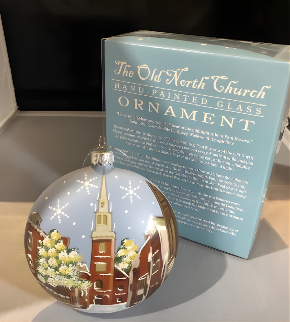 An Old North Church Christmas ornament