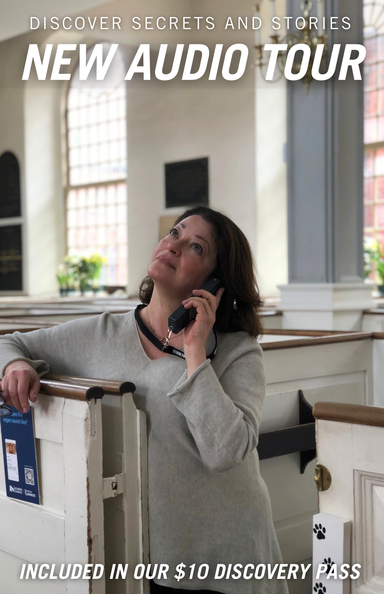 Discover Secrets and Stories - New Audio Tour - Included in our $10 Discovery Pass